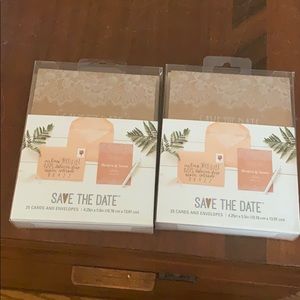50 Brand New “Save The Date” Cards